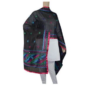 Phulkari Chanderi Dupatta