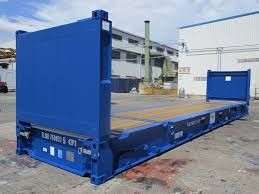 40FT FLATRACK SHIPPING CONTAINERS - USED/NEW