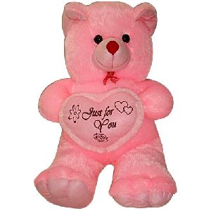 Pink Heart Teddy Bear