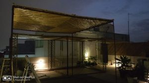 Bamboo Pergola