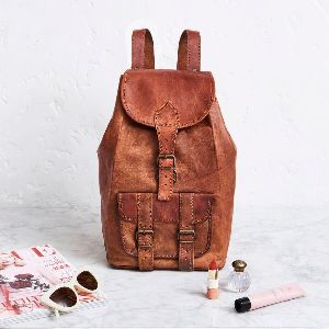 LEATHER BACKPACK