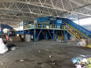 solid waste handling plant