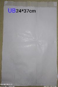 24x37 cm white Paper Bag