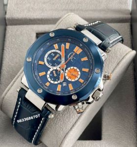 G C Spirit Chronograph Blue Dial Mens Watch