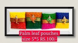 Palm Leaf Pouch