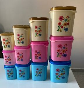 Plastic Storage Container Set