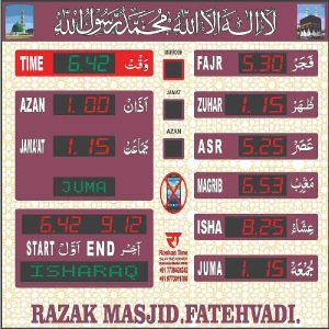 Namaz time indicator