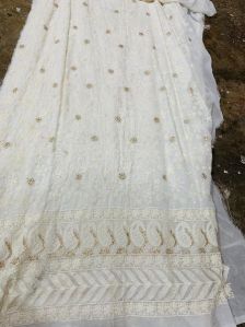 Lucknowi Embroidery Fabric