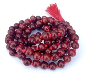 Red jasper Mala