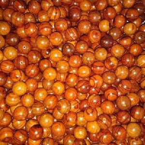 Round Wooden Beads