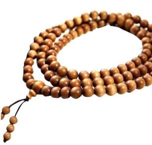 Yellow Sandalwood Mala