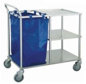 Mild steel Laundry Trolley