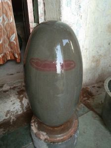 Tripund Dhari Narmada Shivling Stone