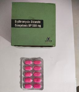 Erythromycin Stearate 500mg Tablets