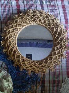 Macrame Mirror Frame