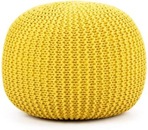 Macrame Pouf Ottoman