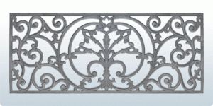 8 X 43 Inch Balcony Decorative CI Casting