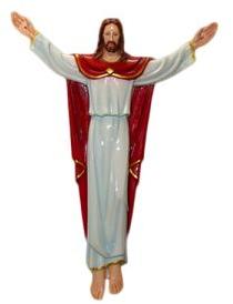 Sacred Heart of Jesus Open Hands Statue