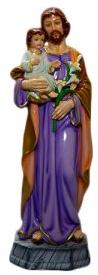 St. Joseph with Child Jesus Statue