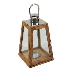 Antique Wooden Lantern