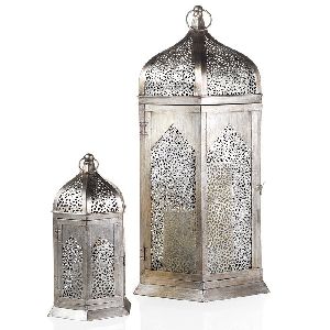 Silver Moroccan Lantern
