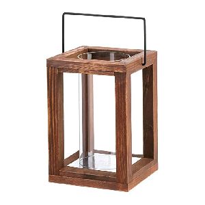 Stylish Wooden Lantern