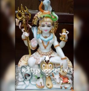 Marble Shiv Statue