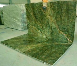 Rainforest Green Marble Slab