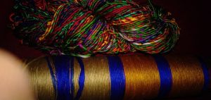 handmade silk yarn