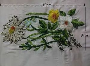 Cotton Embroidered Applique