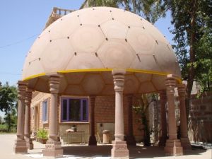 sandstone gazebo