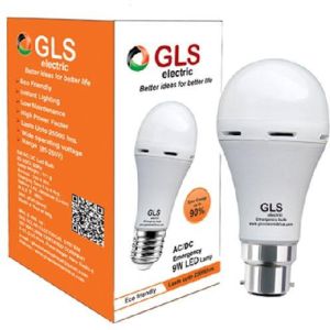 Rechargeable Led Bulb ac/dc 9 watt