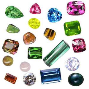 precious cut stones