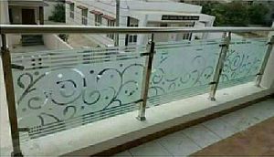 Stainless Steel Glass Railing