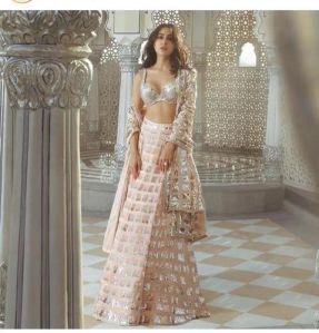 Sequin Lehenga Choli