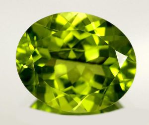 Peridot gemstone