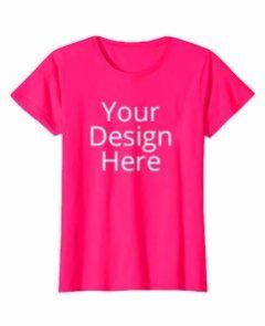 Customized Ladies T-Shirt