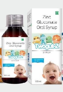 Twogut Zinc Gluconate Oral Syrup