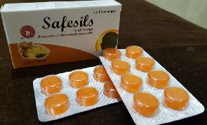 Ginger Safesils Lozenges