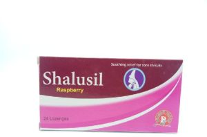 Raspberry Shalusil Lozenges