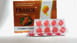 Strawberry Prasol Lozenges