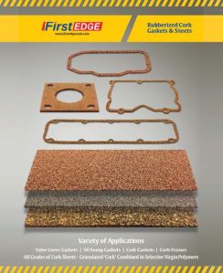 Rubberised Cork Gaskets & Sheets