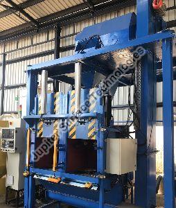 Twin Chamber Grit Blasting Machine