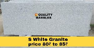 S white marble