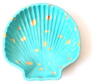 Shell shape trinket tray