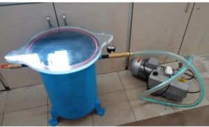 Degassing Vacuum Chamber