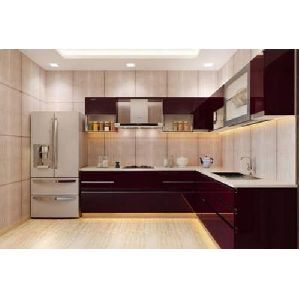 l shaped modular kitchen