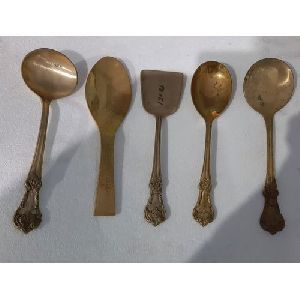 Brass Cutlery Set