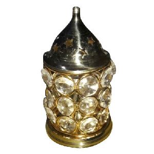 decorative brass lamp