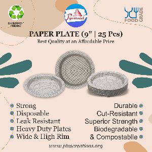 Pyramid Paper Plates 9 inches